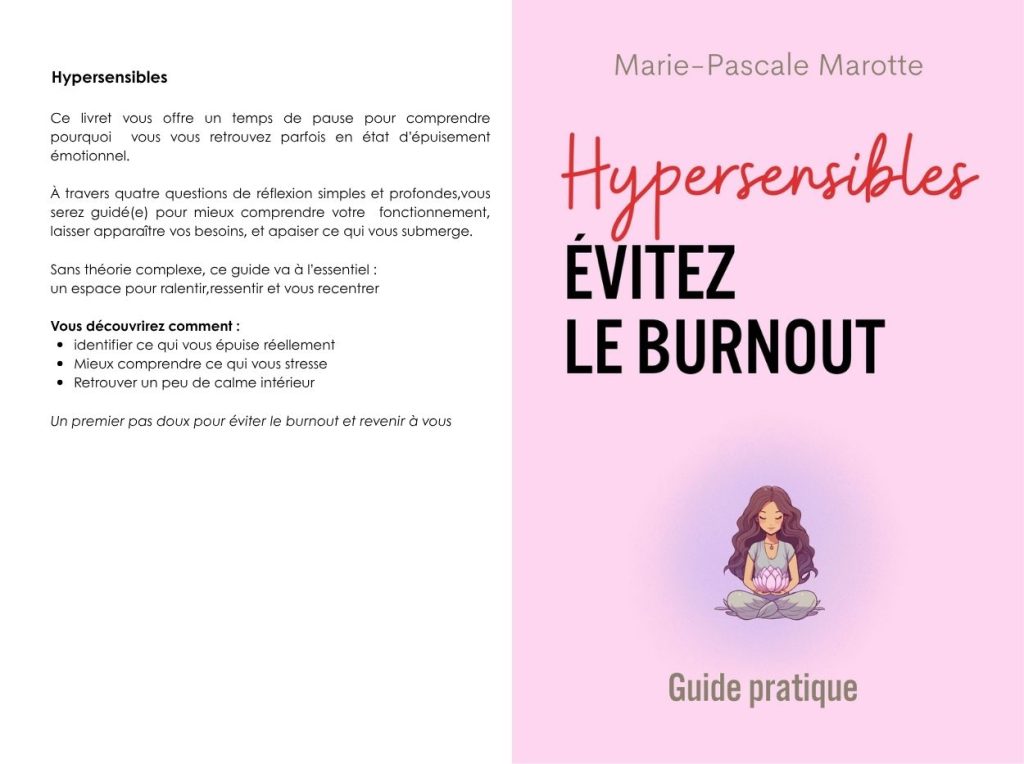 Hypersensibles évitez le burnout